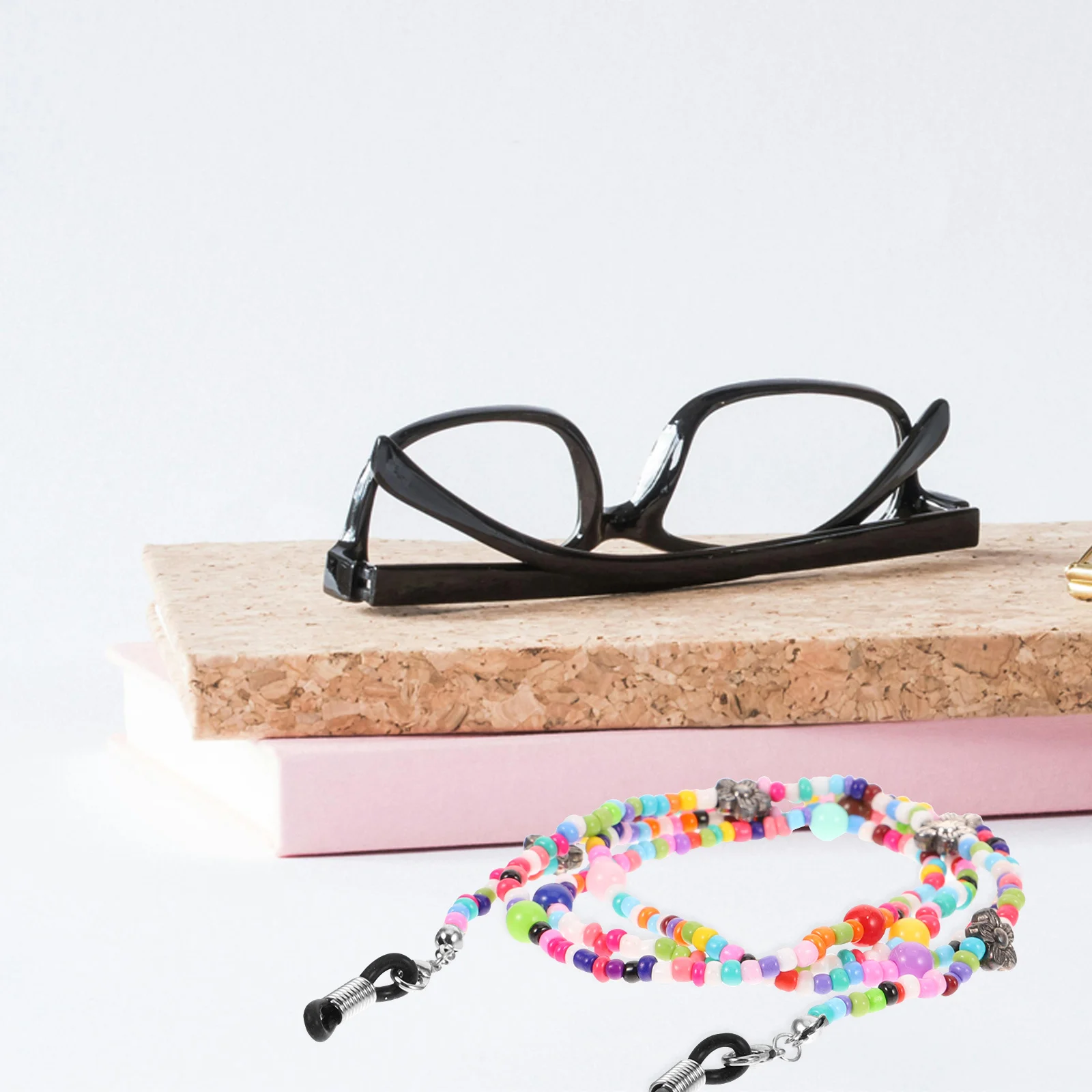 

Glasses Chain Women Colorful Adjustable Eyewear Retainer Holder for Sports Travel Sunglasses Strap Fashion Lanyard Cord Glasses