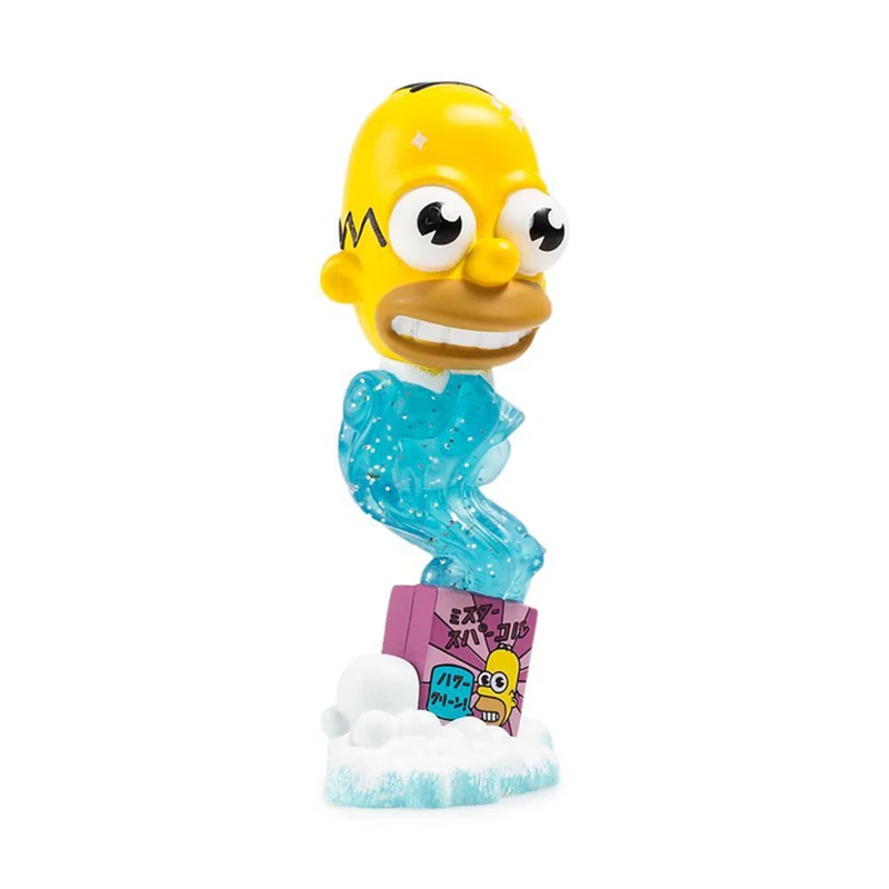 Matt Groening The Simpsons Mr. Sparkle Mini Figure da 3 pollici Classic Anime Cartoon Character Toy for Children figurine da collezione