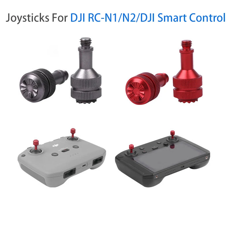 Control Stick Thumb Rocker Joysticks For Air 2/Air 3//Air 2S/Mavic 3/Mini 2/Mini 3 4 Pro/Mini 4k Joysticks For DJI RC N1/RC N2