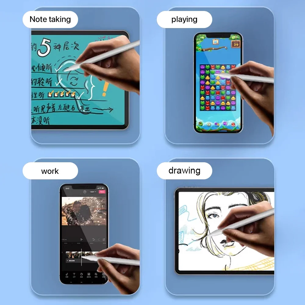 Penna stilo universale per iPhone HUAWEI XIAOMI Penna per telefono cellulare Android Tablet Touch Pen Schermo capacitivo per iPad Matita