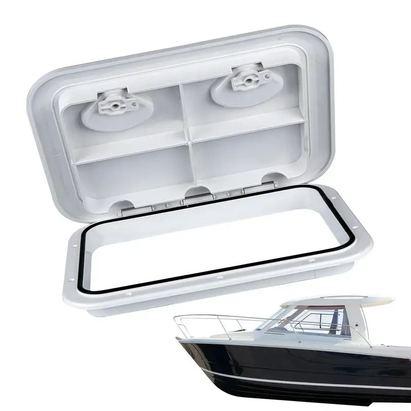 

Boat Deck Hatch Rectangle Boat Access Hatch Lids Weatherproof Sealing Protection Marine Accessories For Yacht RV Boating