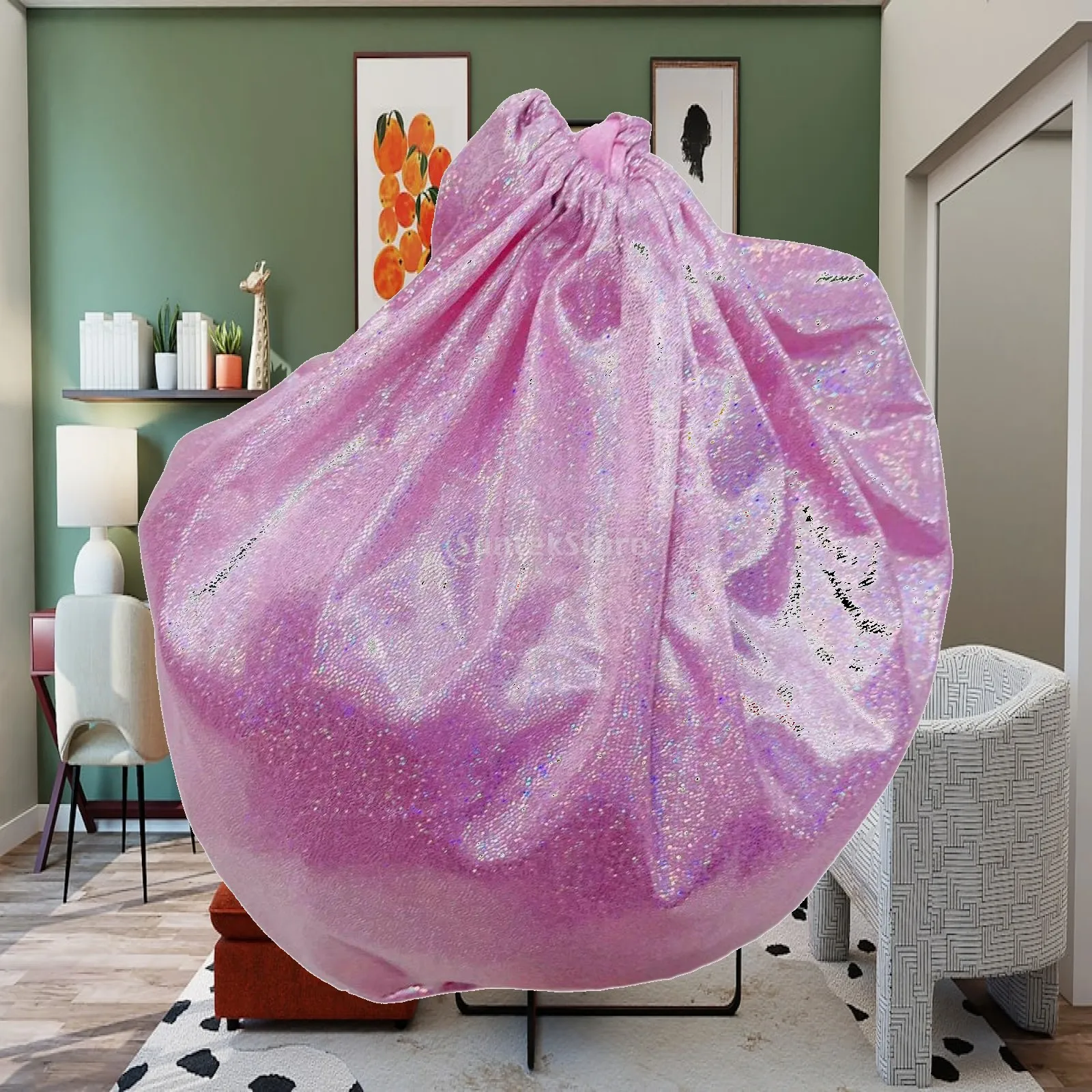 Drawstring Gymnastic Ball Bag Protective Cover for Rhythmic Gymnastics Training Competition Carry Storage Pouch
