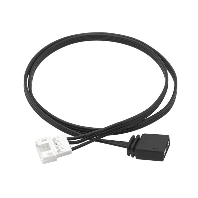 F3MA 4 Pin to 5V 3 Pin ARGB Conversion Cable ARGB Splitter Cable 5V 3Pin to 4 Pin ARGB Extension Cable for Computer Chassis