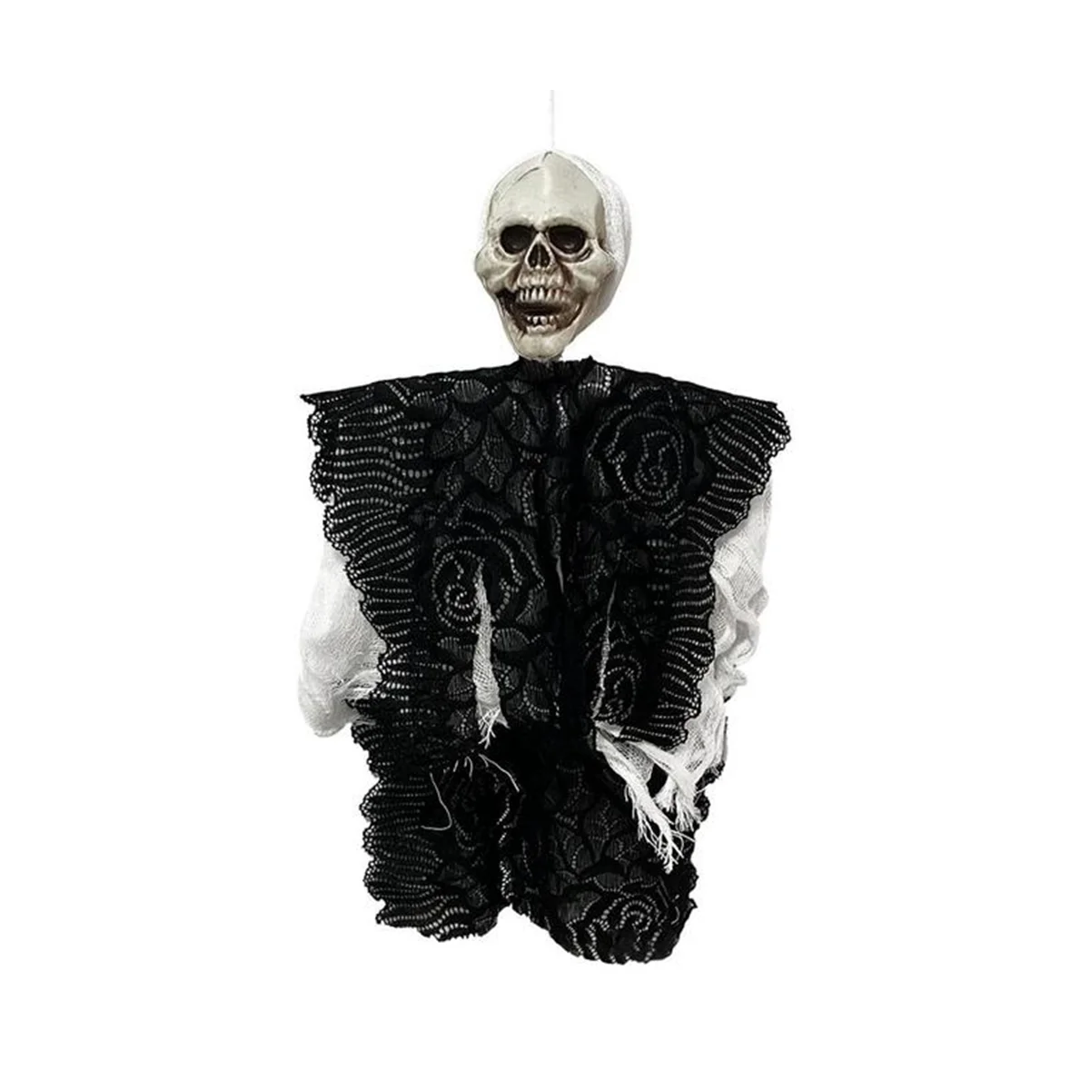 Halloween Hangings Skull Ghost Outdoor Ghost Decor Skull Ghost Decor Grim Reapers Decor White Ghost Waterproof