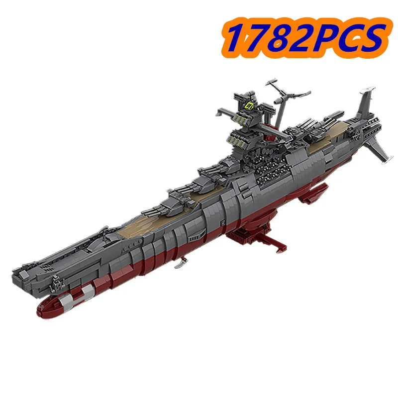 MOC Space Hammerhead-Frigate WW2 War Building Blocks Vipers-MkII-Battle Model Pirate Ship Arcadia Assembly Kid Toy