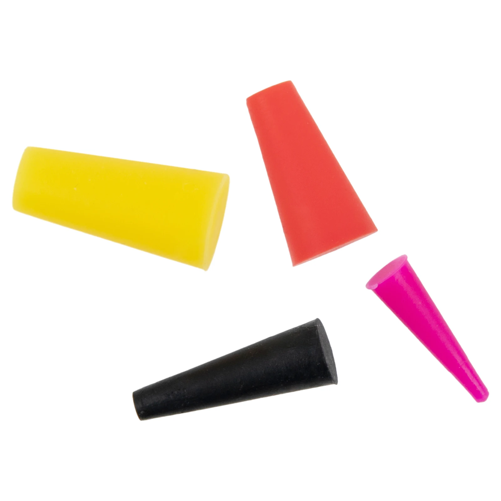 105Pcs Silicone Cone Masking Kit High Temperature Resistant for Powder Coating Anodizing and Painting Use with Storage Box