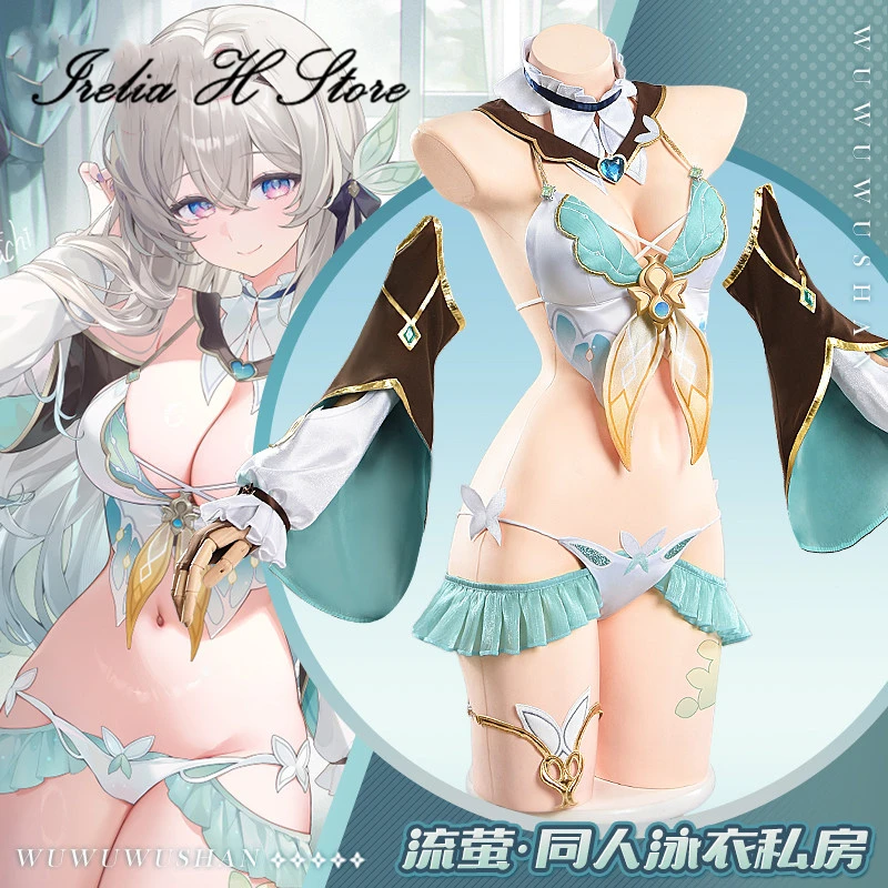 

Irelia H Store Firefly from Honkai: Star Rail Firefly Cosplay Costume fan works Swimsuit Sexy lingeries