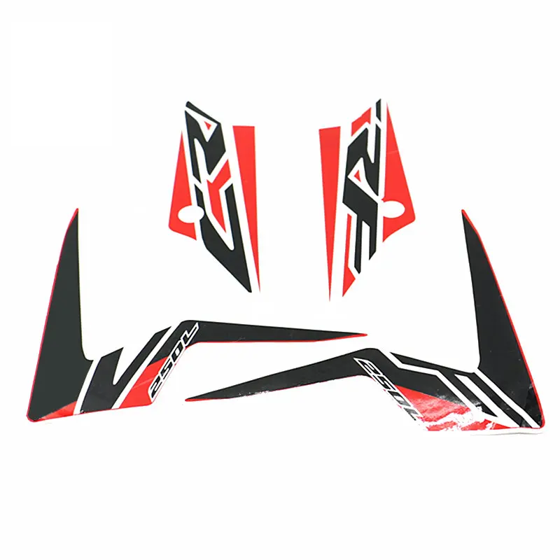 Motorcycle Off-road Fuel Tank Sticker Whole Car Decal Waterproof Fairing Stickers For Honda CRF250L CRF 250 L 250L