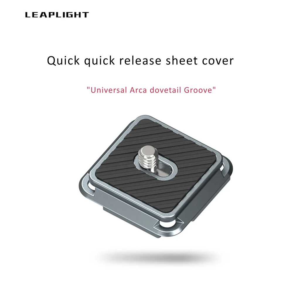 HOT Universelles Arca Schnellwechselsystem Plattenteller-Klemme 1/4'' 3/8'' Schnellwechsel-Kit für DSLR-Kamera Gimbal Stativ DJI Stabilisator PD