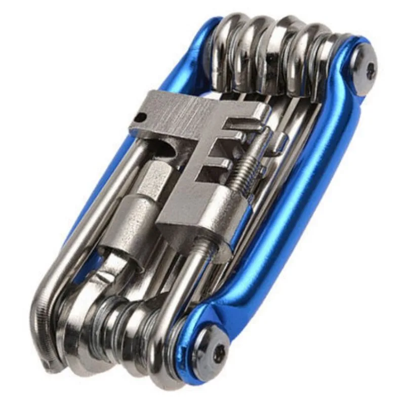 Bicycle repair tools with chain cutters, combined with cycling equipment, mountain bikes, repair and maintenance accessories