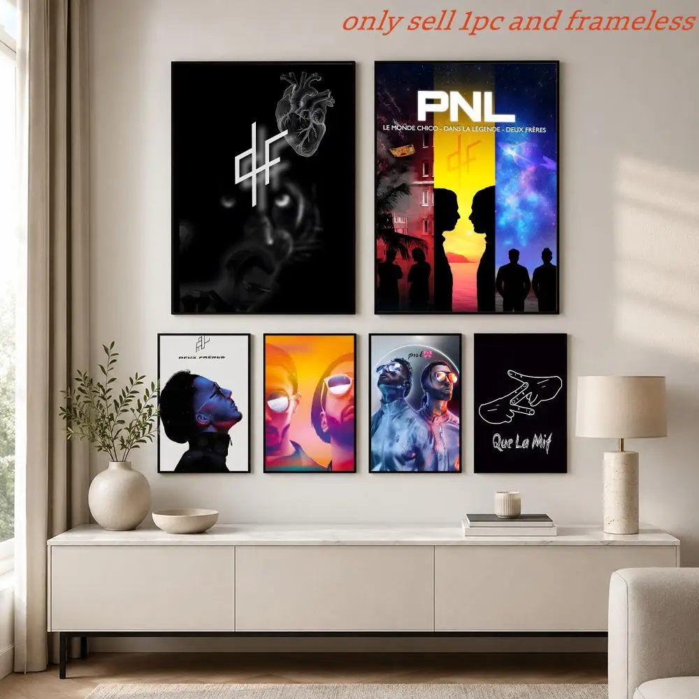 Rock Music Singer P-PNL Poster Aesthetic Painting Wall Art Poster Home Bedroom Living Room Decor