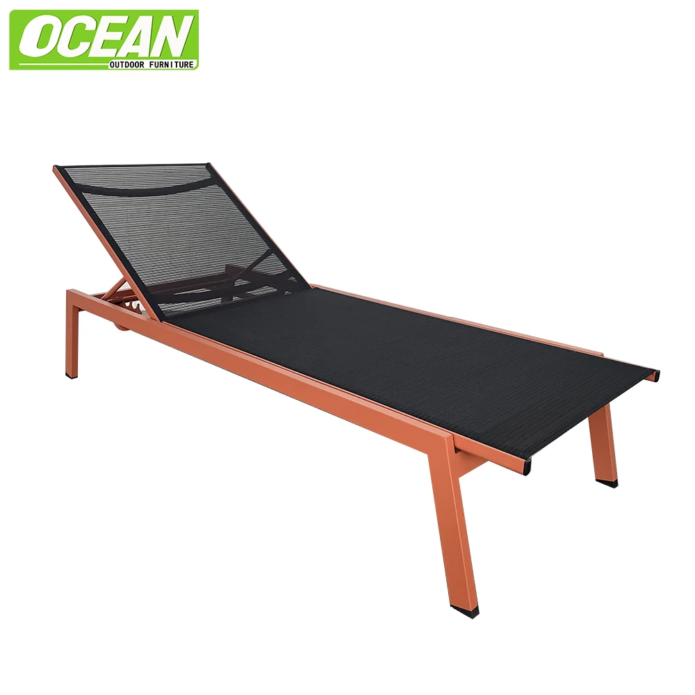 Luxury Hotel Aluminum Outdoor Patio Sun r Sunbed Chair for Swimming Pool Villa