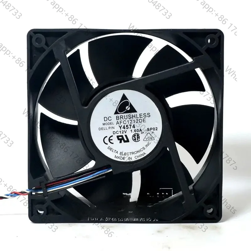 Tool PartsNew original AFC1212DE 12038 12cm 12V 1.6A high air volume PWM temperature control violent cooling fan
