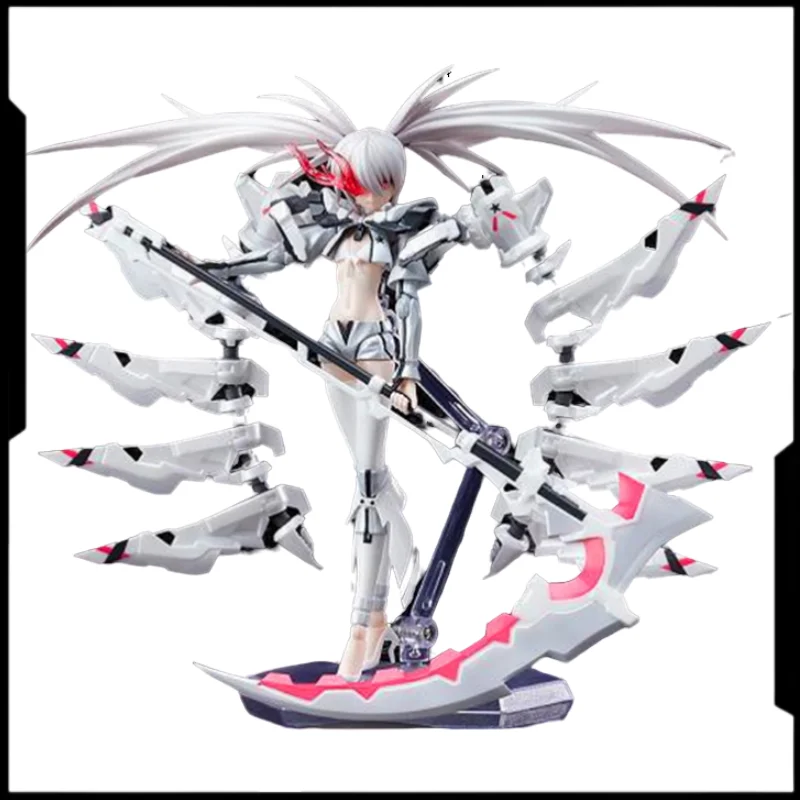 

In Stock Original Genuine Max Factory Figma #SP-033 WHITE ROCK SHOOTER THE GAME Action Anime Figure Model Toys Doll Gift