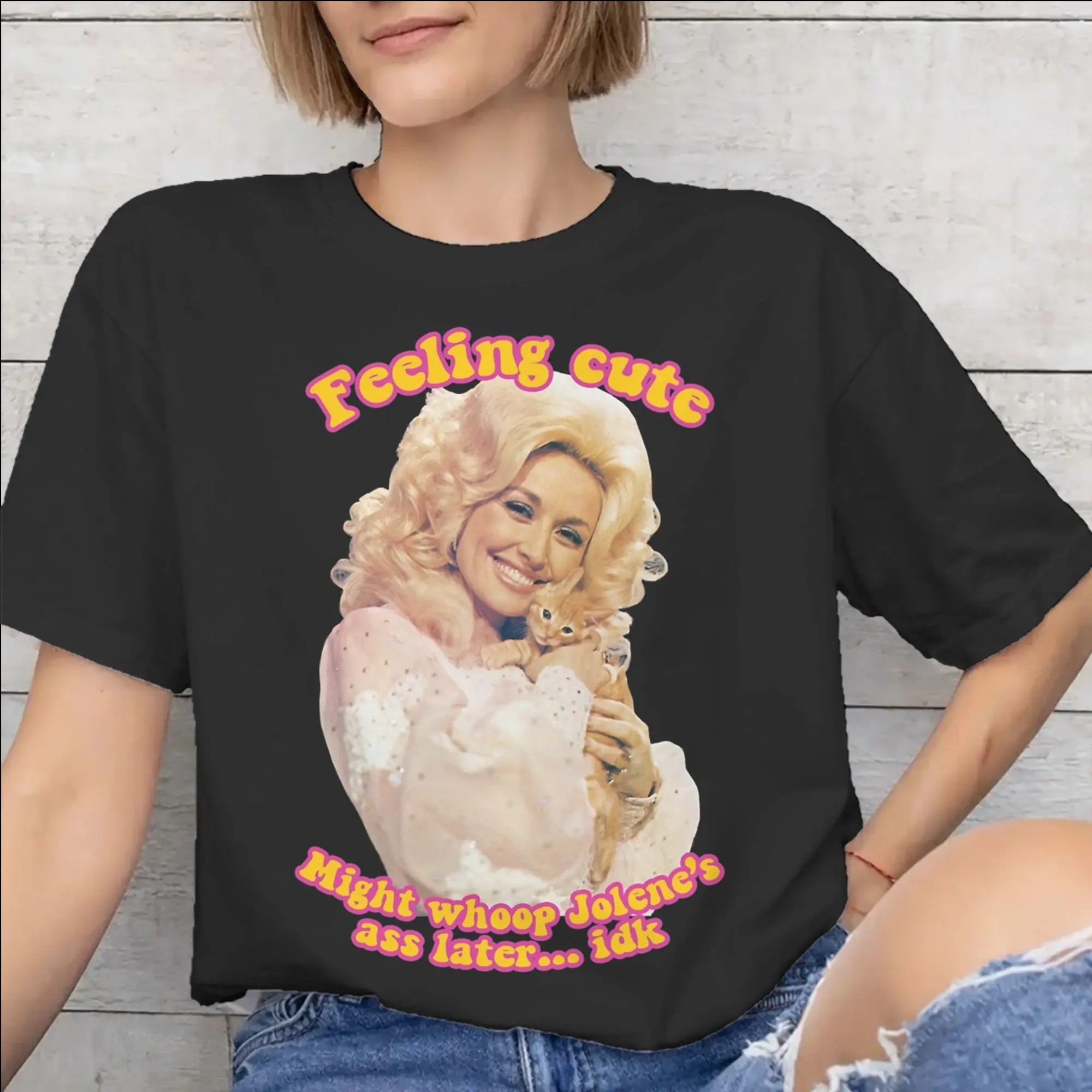 RIP Dolly Parton Outfit Men Women T Shirt Cotton Tee New Arrival  Tops T-shirt
