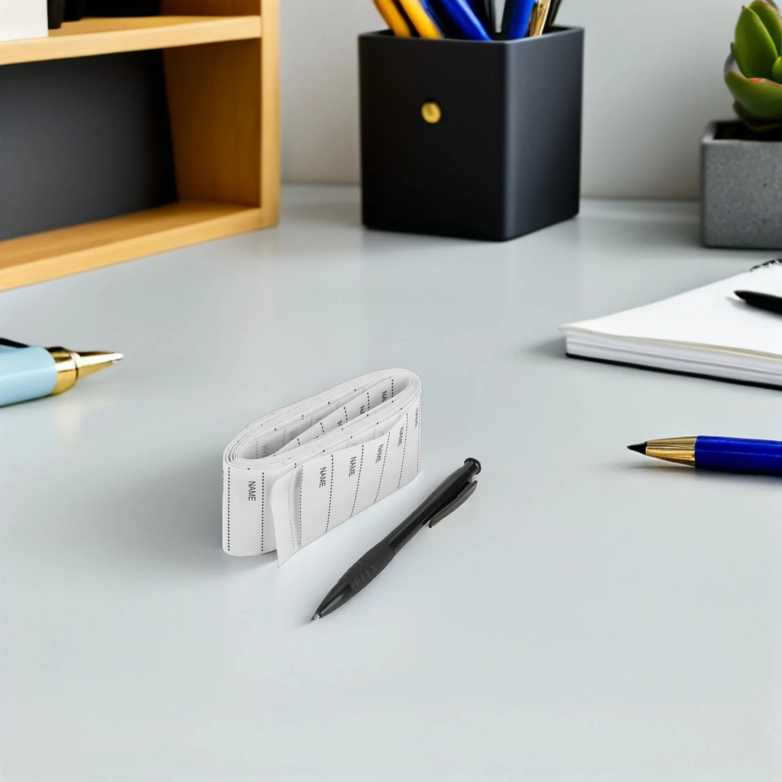 

200pcs Writable Fabric Labels No-Iron Clothing Name Tags Waterproof Stick On Labels For Kids School Uniforms Backpacks Daycare