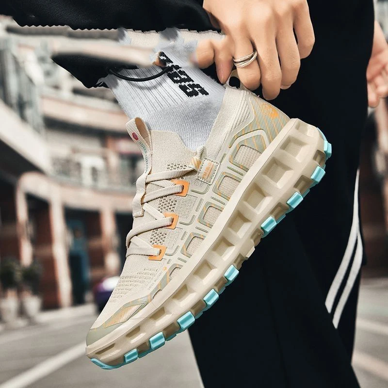 Men's Shoes Mesh Breathable Lightweight Casual Running Shoes High Quality Fashion Sneakers New for Spring/Summer