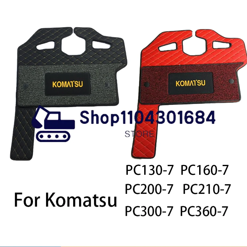 

Коврик для ног кабины экскаватора PC130-7 PC160-7 PC200-7 210-7 PC300-7 PC360-7 Коврик для кабины для Komatsu