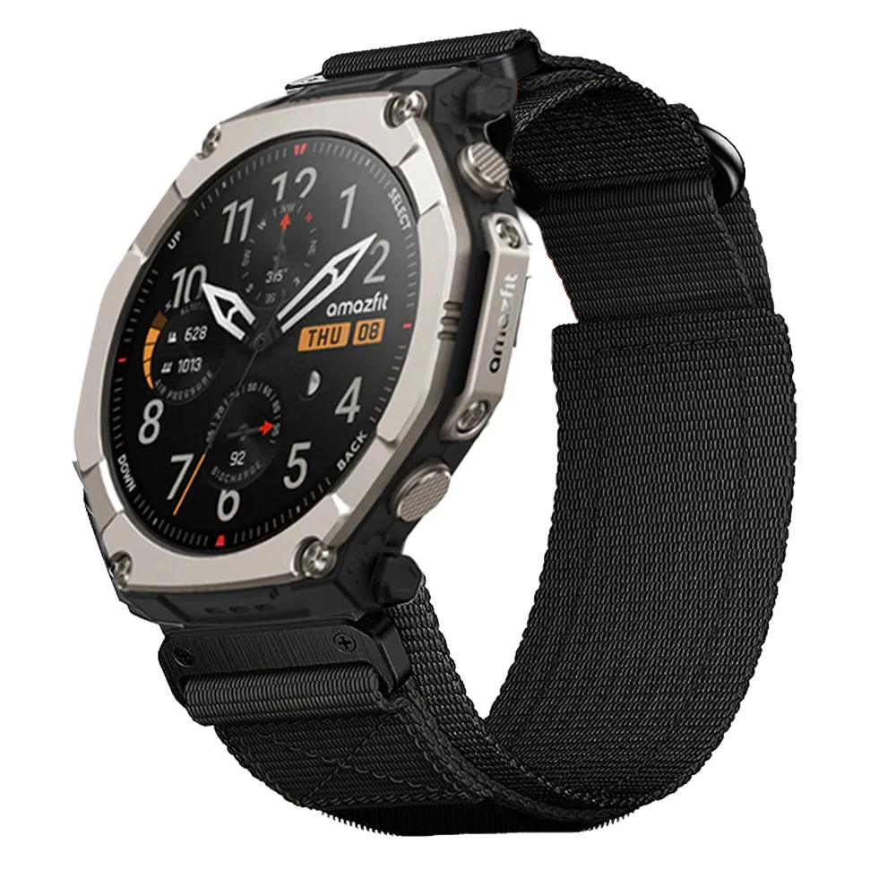 26mm Nylonowy Pasek do Zegarka QuickFit do Amazfit T-Rex Ultra 2 51mm, Sportowy Pasek Zamienny, Zmywalna Opaska na Nadgarstek, Akcesoria — zdjęcie produktu 2