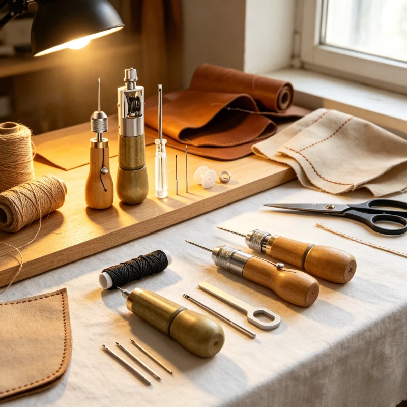 Lederschnitzwerkzeug für Handwerkskunst und DIY
