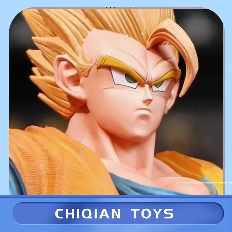 لعبة دراغون بول سوبر سايان 2 جوهان عمل الشكل 30 سنتيمتر الدائمة تشكل أنيمي تمثال لسطح المكتب الديكور تحصيل هدية