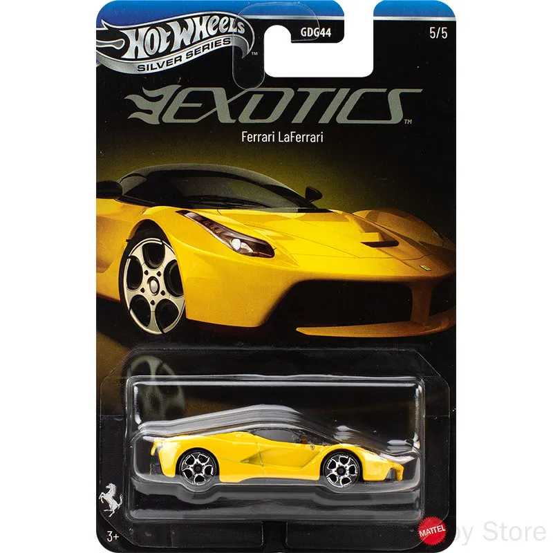 Hot Wheels Diecast Alloy Car Model Ferrari Laferrari Gdg44 Silver Series Exotics Collectible Vehicle For Enthusiasts Collection view 2