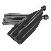 Lightweight PVC Kayak Canoe Boat Paddle Blade Leaf Oar Replacement Accessories