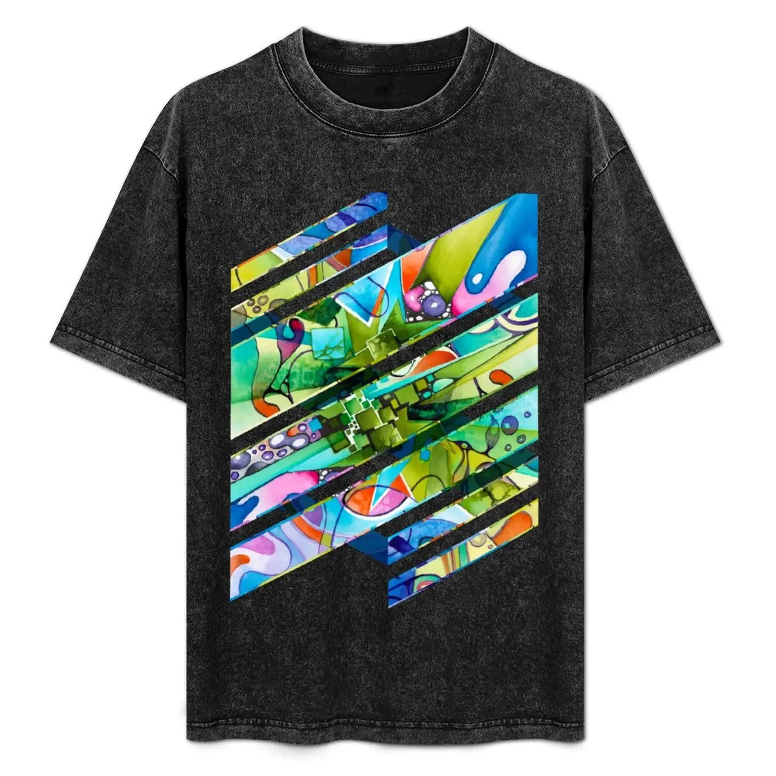 

What Happened Before You - Watercolor Painting T-Shirt oversizeds graphic t shirts anime stuff shirts men graphic