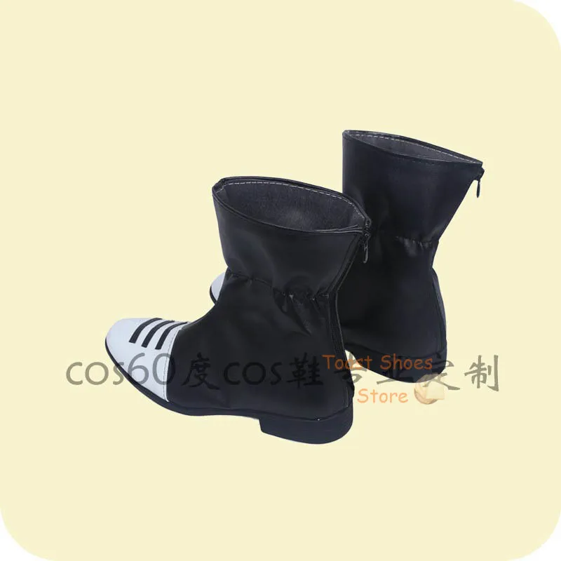 Zapatos de Cosplay de Asta de trébol negro, zapatos de Anime de cómic para fiesta de carnaval, disfraz de utilería, botas geniales