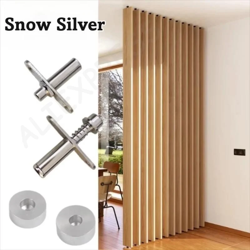 [G]360 Degree Rotation Pivot Hinge Set Adjustable Heavy Duty Hinge Screen Partition Hinge Concealed Design Concealed Pivot Hing