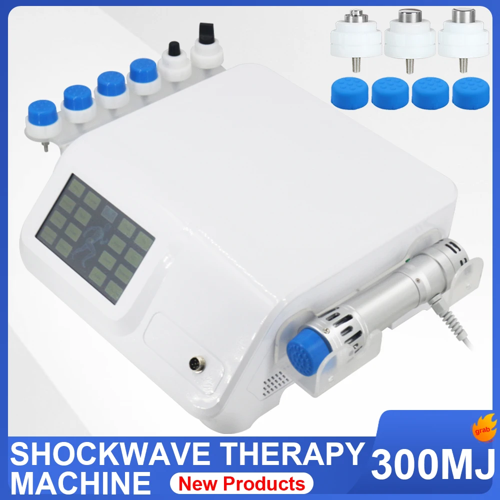 

New Shockwave Therapy Machine Effectively For ED Treatment And Relieve Muscle Pain And Relax Body 300MJ Professional Shock Wave