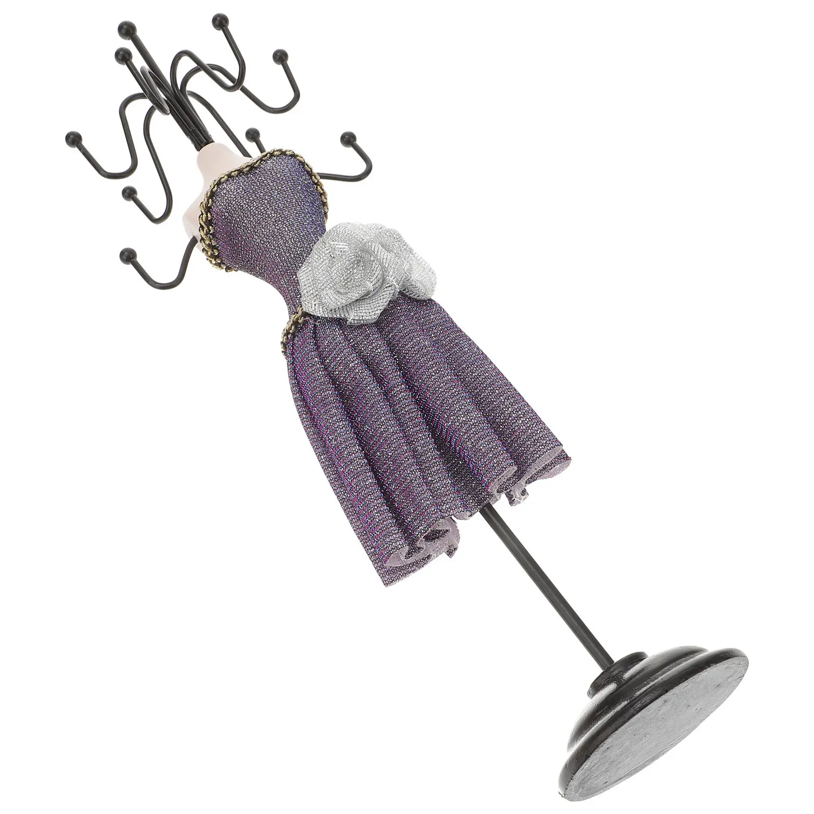 

Jewelry Stand Iron Art Durable Necklace Holder Organizer for Home Display Earring Rack Organizer Jewelry Stand