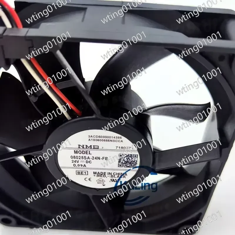 for 08025SA-24R 24N 24Q 24P 24M-AL FB FA AA AM AU EA BA High Performance 24V DC Cooling Blower Quiet Operation Efficient