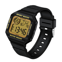 Men's Watch Sport Digital Watch Luminous Multifunction Clock Outdoor Rubber Strap Waterproof Military Watch For Man