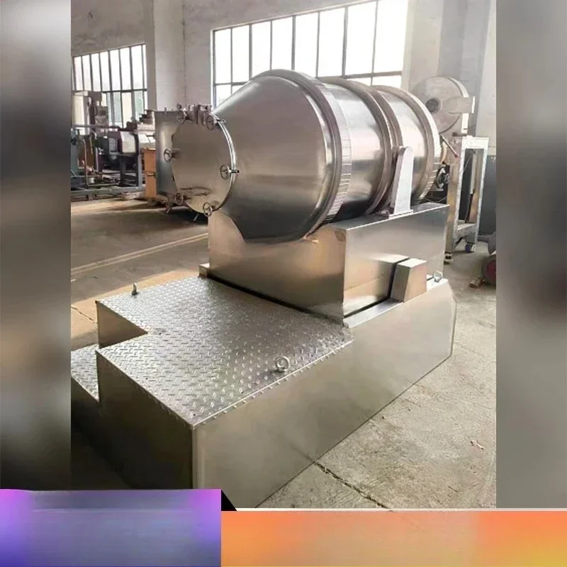 Two-dimensional Mixer Horizontal Stainless Steel Food Pharmaceutical Powder Dry Powder Granular Mixer Sports Mixing Mixer