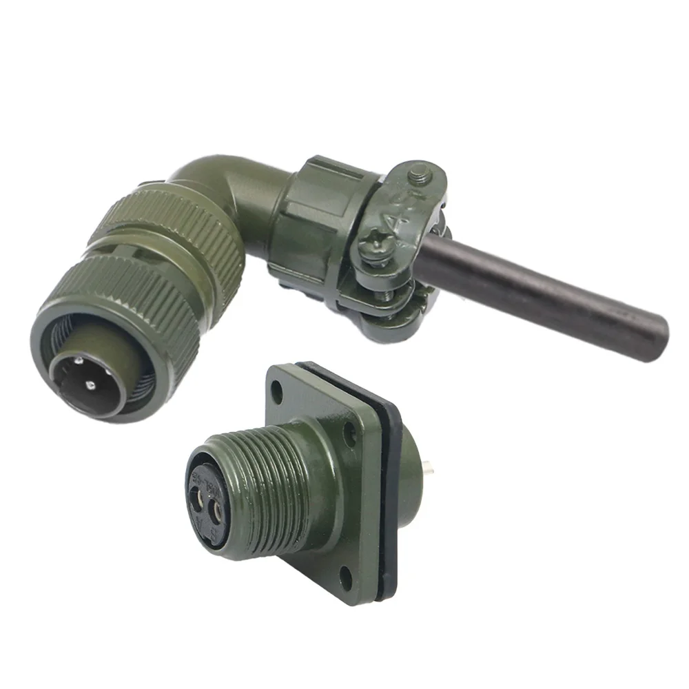 MIL-DTL-5015 Spec Aerospace Aviation Circular Connector DIN Bayonet Locking Screw IP67 Waterproof 10A Male Female Plug Socket