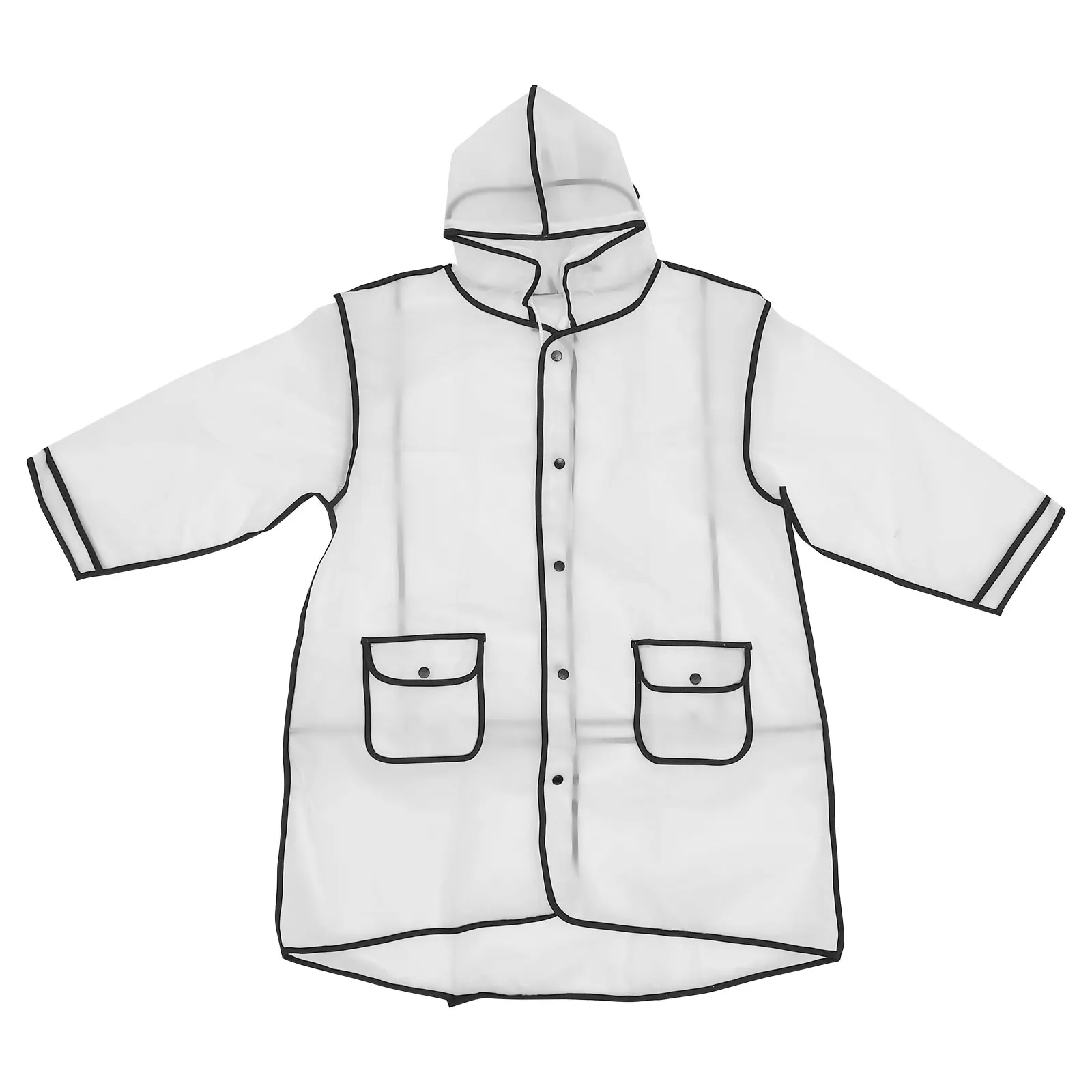 

EVA Lightweight Kids Raincoat Portable Cartoon Rainwear Hooded Poncho Children School Waterproof Outdoor Camping Hiking