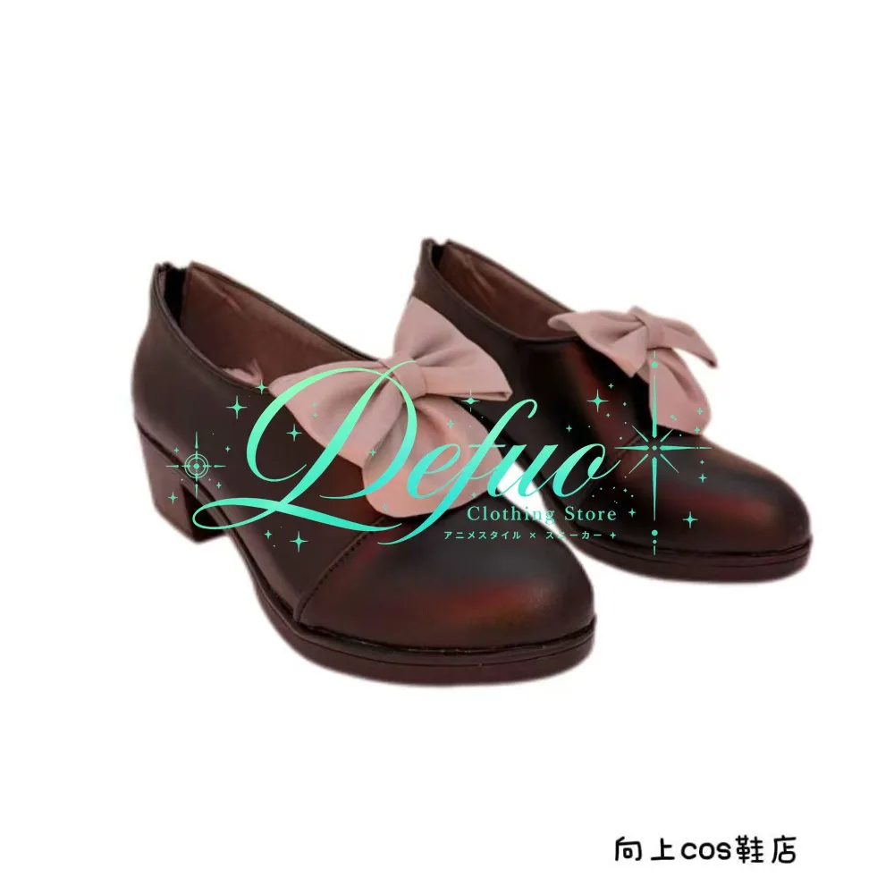 Black Eye Cosplay Shoes Character Boots Game Anime Style Conference Performance Halloween Shoes