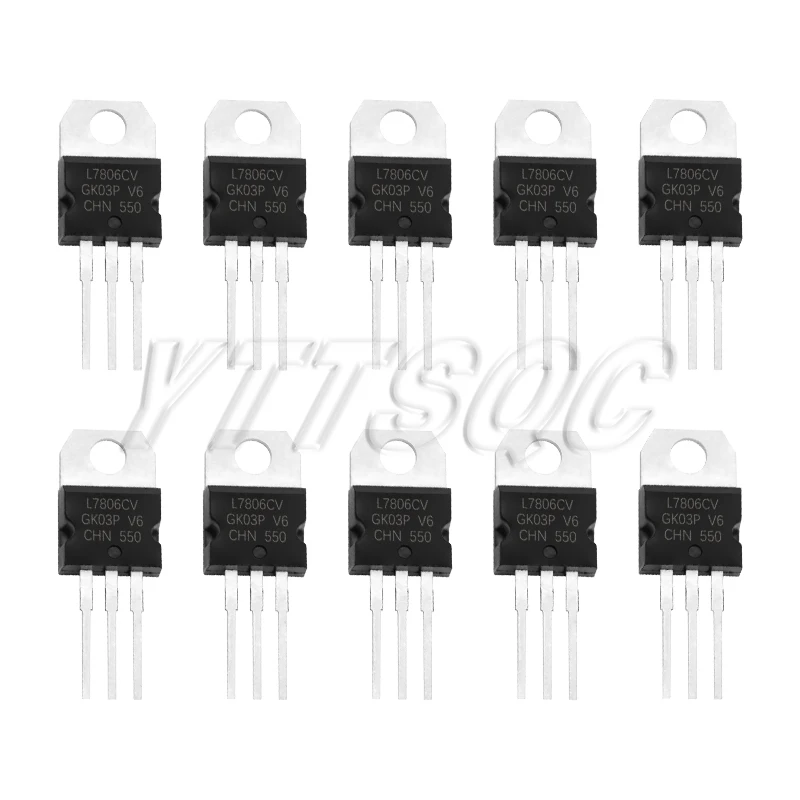 L7812CV TO-220 10PCS L7812 LM7812 7812 Positive-Voltage Regulators IC
