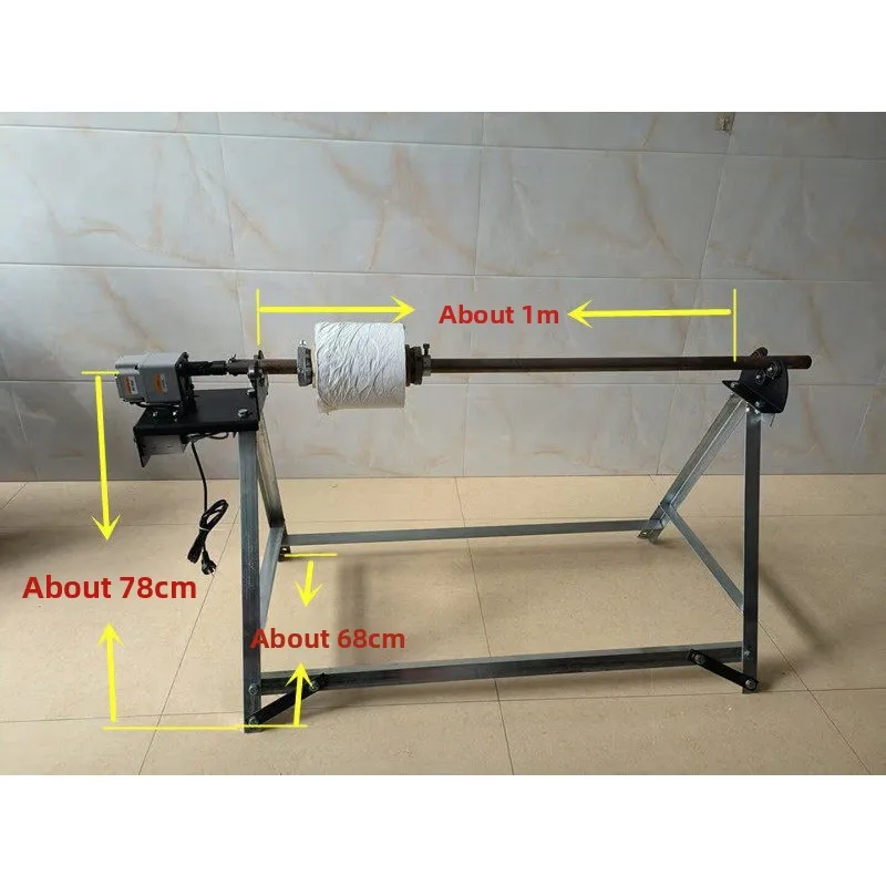 Electric cloth inspection machine, automatic rolling machine, rolling film, paper release, cloth unwinding, Braid leather rope