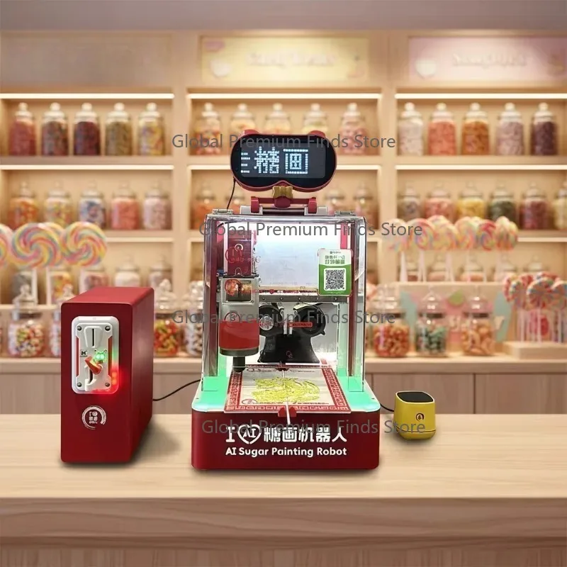 Customized Semi-Automatic 3D Sugar Art Robot WiFi Enabled Food Grade for Catering Business - Sm-Art R-obot