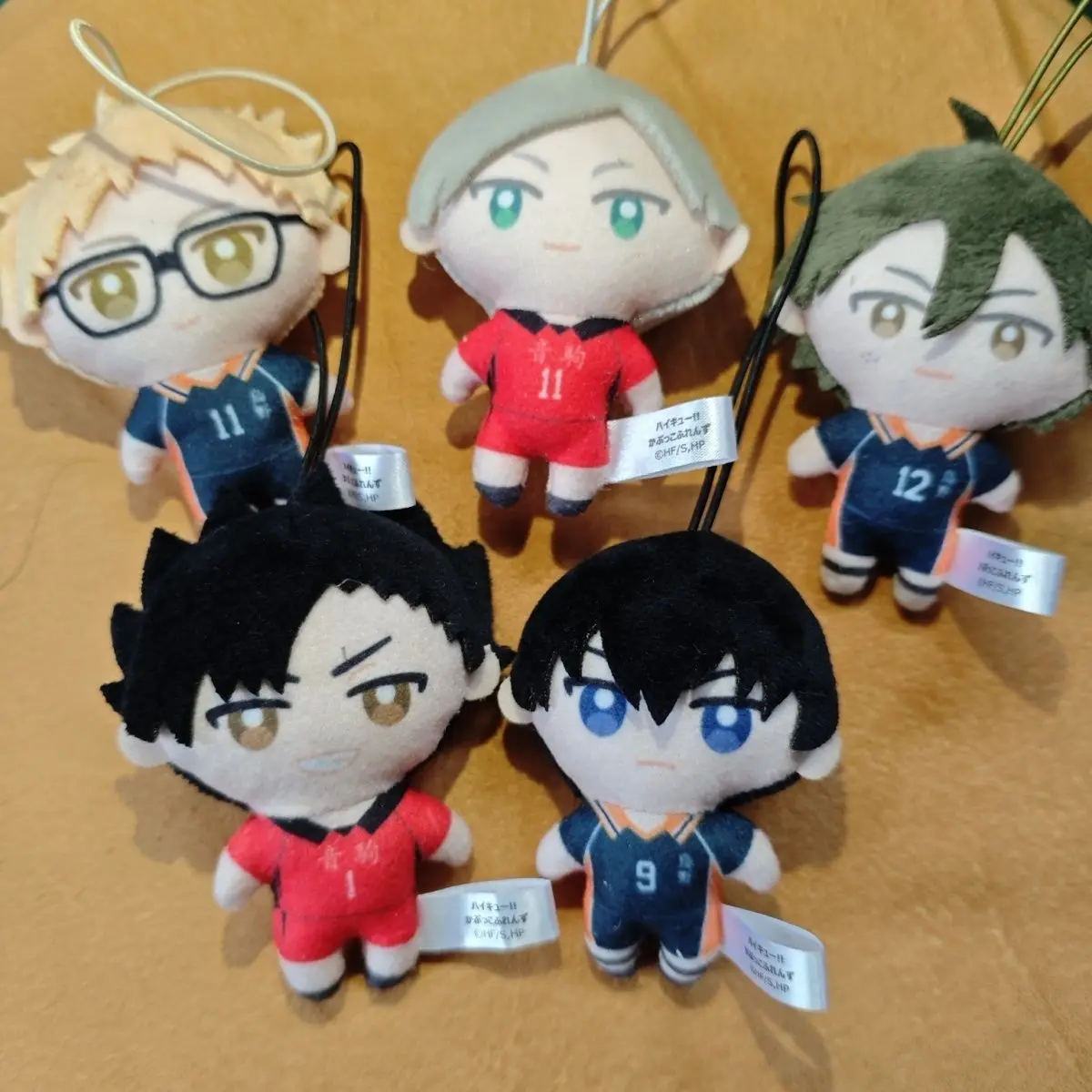 Action Gashapon Cotton Figure Toys Anime Haikyuu!! Yamaguchi Lev Kuroo Tetsurou Tsukishima Kageyama Q Edition 8cm Doll Pendants