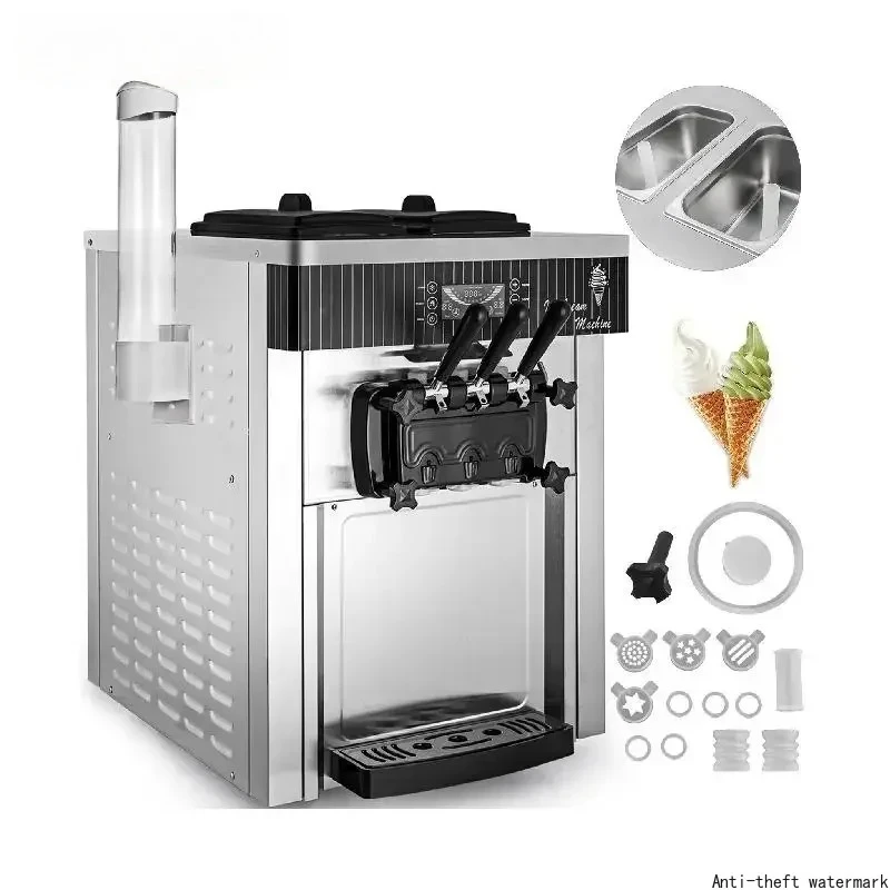 

Горячая новинка 2026: Аппараты для мягкого мороженого 18-28 л/ч, фризеры для сорбета, трехцветные настольные аппараты для сладких рожков, торговый автомат