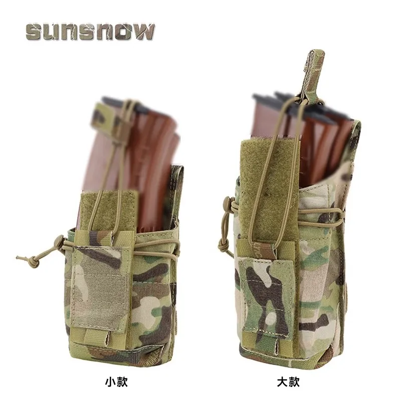 [Made by Sun Snow] CP 067 5.56/7.62 and 152 MBITR POUCH camouflage radio bag