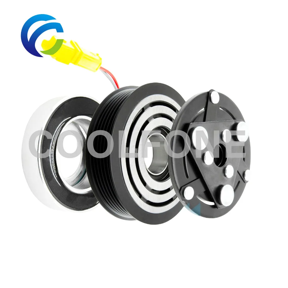 AC A/C Air Conditioning Compressor Clutch Pulley for Peugeot 301 1.6 CITROEN C-Elysee CElyse JSR11T602078 9676011680 9806599380