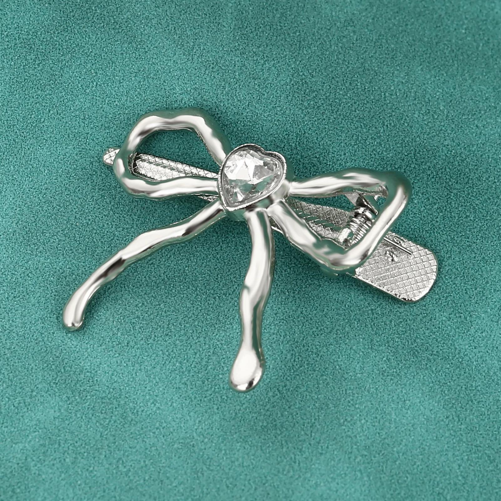 

Sweety Bowknot Hair Clip Trendy Y2K Metal Barrette For Women Girls Metal Alloy Hairpin Exquisite Jewelry Hair Accessories