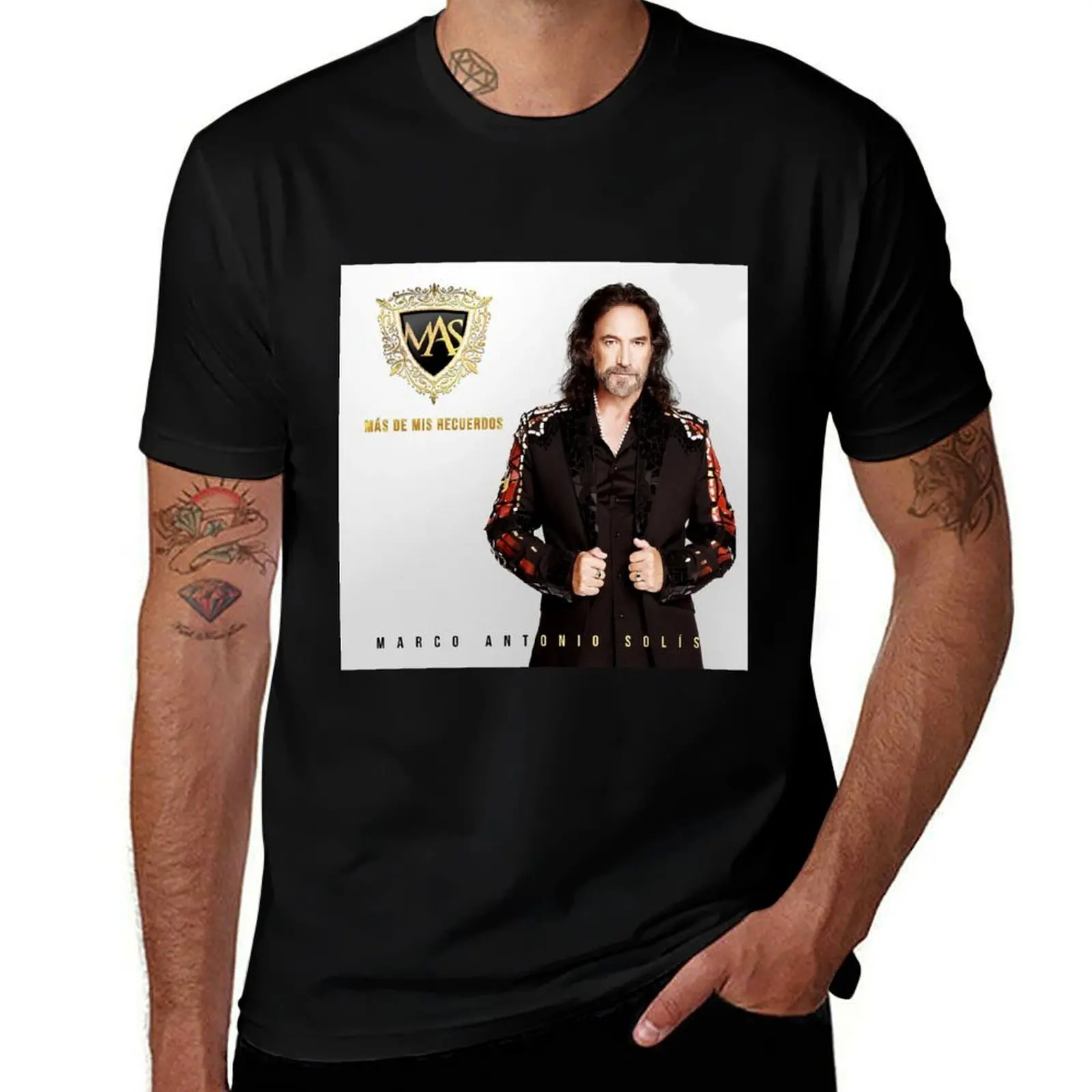 pra5 Marco Antonio tiwi Solis norma tour 2019 T-Shirt Casual Trendy Short Sleeve T-Shirt