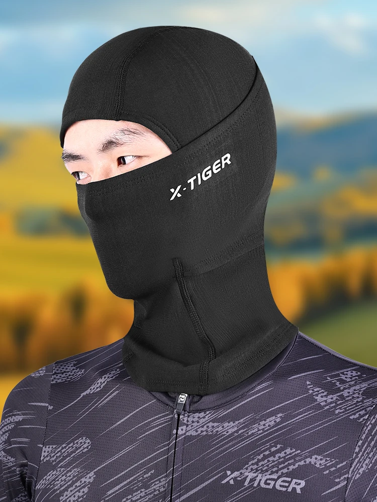 AliExpress X-TIGER Winter cycling Warm mask MBT Bike Hat Warm Balaclava Riding Fleece-lined hood facial protection mask balaclava woman
