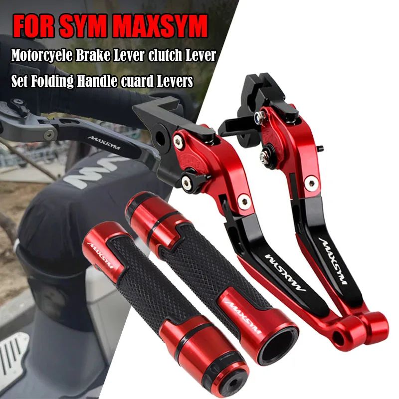 Для SYM MAXSYM 400 400i MAX SYM аксессуары для мотоциклов регулируемый складной выдвижной рычаг тормозной муфты с ЧПУ