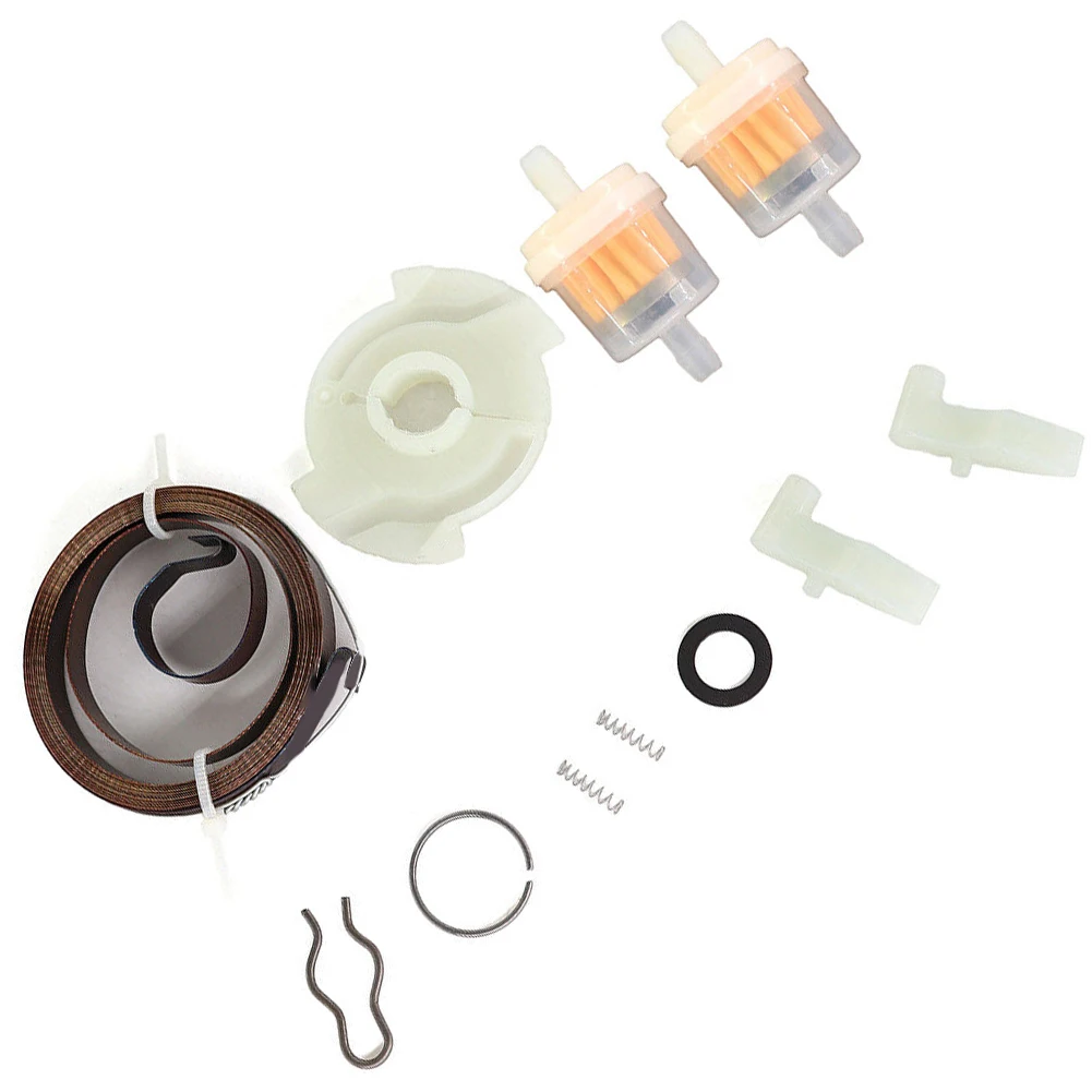 Imagem -03 - Recoil Starter Repair Kit para Cortador de Grama Aparador de Grama Jardim Power Tool Peças com Filtro de Combustível 593959 450e 575e 125cc Motor